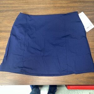 Sz Small Athleta brand Tidal Swim Skirt Navy